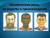 Человеческие расы, их родство и происхождение