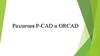 Различия P-CAD и ORCAD