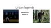Urban legends