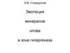 Э.М. Спиридонов. Эволюция минералов олова в зоне гипергенеза