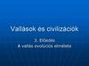 Vallások és civilizációk. A vallás evolúciós elmélete