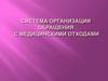 Система организации обращения с медицинскими отходами