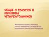 Общее и различие в свойствах четырехугольников