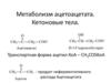 Кетоновые тела. Тема 10