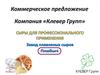 Коммерческое предложение. Компания «Клевер Групп». Продукция СЗ «ПЛАВЫЧ»