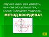 Метод координат