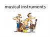 Memory game - 3. Musical instruments