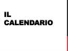 Il calendario