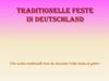 Traditionelle Feste in Deutschland