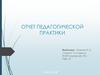 Отчет по педагогической практике