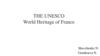 THE UNESCO World Heritage of France