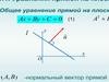 Аналитическая геометрия. Общее уравнение прямой