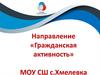 Гражданская активность МОУ СШ с. Хмелевка, Ульяновской области. Участие в акциях РДШ