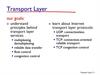 Transport Layer