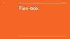 Flex-box - система компоновки элементов