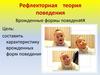 Рефлекторная теория поведения Врожденные формы поведения