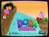 Dora at the waterfall
