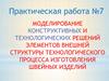 Моделирование конструктивных и технологических решений элементов технологического процесса изготовления швейных изделий