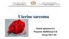 Uterine sarcoma