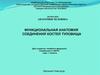 Функциональная анатомия соединений костей туловища