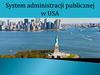 System administracji publicznej w USA