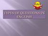 Types of questions in english