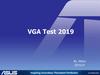 VGA Test 2019