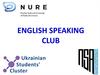 English speaking club