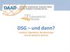 DSG – und dann? Studium, Stipendium, Berufseinstieg und die deutsche Sprache