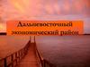 Дальневосточный экономический район. 9 класс