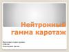 Нейтронный гамма каротаж