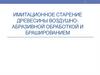 Имитационное старение древесины воздушно-абразивной обработкой и брашированием