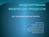 Моделирование физических процессов