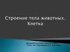 Строение тела животных. Клетка