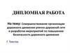 Совершенствование организации дорожного движения, разработка мероприятий по повышению безопасности дорожного движения г. Тлесток