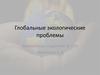 Глобальные экологические прблемы