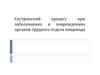 Сестринский процесс при заболеваниях и повреждениях органов грудного отдела пищевода,грудной железы