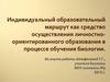 Индивидуальный образовательный маршрут как средство осуществления личностно-ориентированного образования в процессе обучения