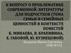 К вопросу о проблематике современной литературы для подростков
