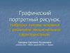 Графический портретный рисунок. Наброски головы человека с различной эмоциональной характеристикой