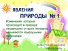 Природные явления