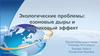 Экологические проблемы: озоновые дыры и парниковый эффект