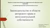 Законодательство в области авторского права и интеллектуальной собственности
