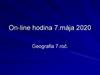 Grécko. On-line hodina 7.mája 2020