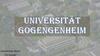 Universität gogengenheim