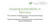 Трирский университет прикладных наук. Экологический кампус Биркенфельд