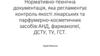 Нормативно-технічна документація, яка регламентує контроль якості лікарських та парфумерно-косметичних засобів