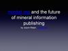 Mindat - the future of mineral information publishing