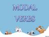 Modal verbs