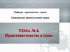 Гражданское процессуальное право. Представительство в суде